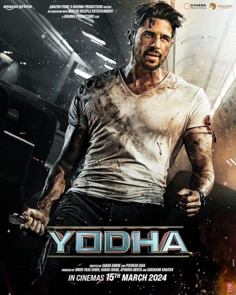 sidharth malhotra starrer yodha